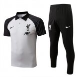 Polo Liverpool Set Completo 2022 2023 Bianco