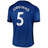 Maglia Chelsea NO.5 Jorginho Home 2020 2021 Blu