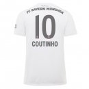 Maglia Bayern Munich NO.10 Coutinho Away 2019 2020 Bianco Maglia Bayern Munich NO.10 Coutinho Away 2019 2020 Bianco