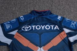 Thailandia Maglia Cowboys Capitan America Blu