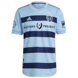 Thailandia Maglia Sporting Kansas City Home 2021 2022 Thailandia Maglia Sporting Kansas City Home 2021 2022