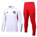 Felpa Allenamento Flamengo 2023 2024 Bianco Felpa Allenamento Flamengo 2023 2024 Bianco