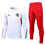Felpa Allenamento Flamengo 2023 2024 Bianco Felpa Allenamento Flamengo 2023 2024 Bianco