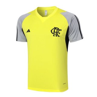 Maglia Formazione Flamengo 2024 2025 Giallo Grigio