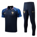 Polo Francia Set Completo 2022 2023 Blu Polo Francia Set Completo 2022 2023 Blu