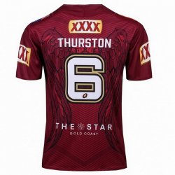 Thailandia Maglia Thurston QLD Maroons 2017 2018 Rosso