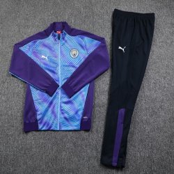 Felpa Bambino Manchester City 2019 2020 Porpora Blu Felpa Bambino Manchester City 2019 2020 Porpora Blu