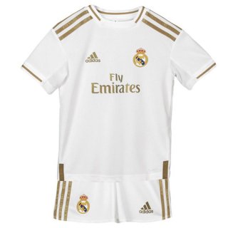 Maglia Real Madrid Home Bambino 2019 2020 Bianco