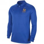 Maglia Francia ML 100th Blu