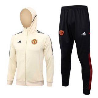 Felpa Cappuccio Manchester United 2023 2024 Giallo