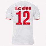 Maglia Juventus NO.12 Alex Sangro Away 2019 2020 Grigio Bianco