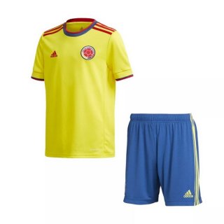 Maglia Columbia Home Bambino 2021 Giallo