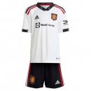 Maglia Manchester United Away Bambino 2022 2023 Maglia Manchester United Away Bambino 2022 2023