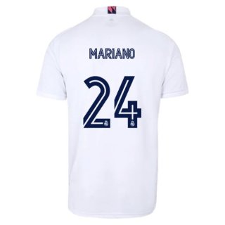 Maglia Real Madrid Home NO.24 Mariano 2020 2021 Bianco