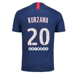 Maglia Paris Saint Germain NO.20 Kurzawa Home 2019 2020 Blu