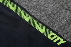 Felpa Manchester City 2019 2020 Verde Fluorescente