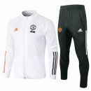 Giacca Manchester United 2020 2021 Bianco Nero Arancione