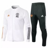 Giacca Manchester United 2020 2021 Bianco Nero Arancione