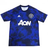Maglia di Formazione Manchester United 2019 2020 Blu Navy