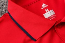 Polo Set Completo Arsenal 2019 2020 Rosso Blu