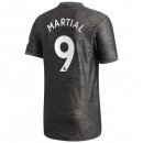 Maglia Manchester United NO.9 Martial Away 2020 2021 Nero Maglia Manchester United NO.9 Martial Away 2020 2021 Nero