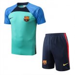 Maglia Formazione Barcellona Set Completo 2022 2023 Verde