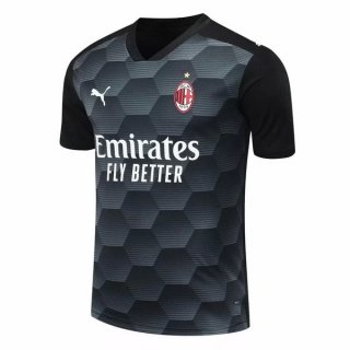 Thailandia Maglia AC Milan Away Portiere 2020/2021 Nero