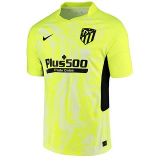Maglia Atletico Madrid Terza 2020 2021 Verde Fluorescente