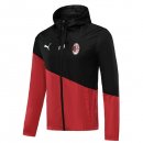 Giacca a vento AC Milan 2019 2020 Nero Rosso