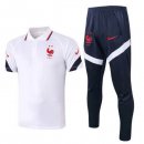 Polo Set Completo Francia 2020 Bianco Blu Polo Set Completo Francia 2020 Bianco Blu