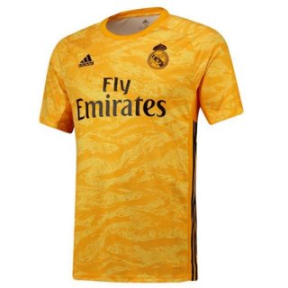 Thailandia Maglia Real Madrid Home Portiere 2019 2020 Giallo