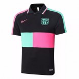 Polo Barcellona 2020 2021 Nero Rosa