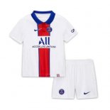 Maglia Paris Saint Germain Away Bambino 2020 2021 Bianco
