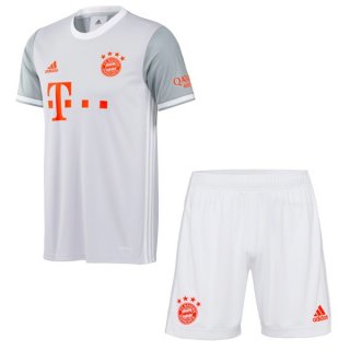 Maglia Bayern Munich Away Bambino 2020 2021 Bianco