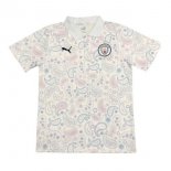 Polo Manchester City 2020 2021 Bianco