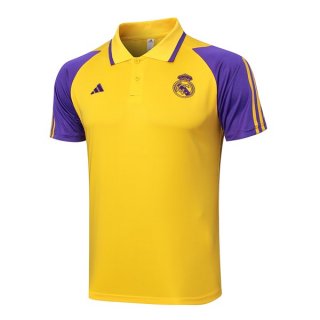 Polo Real Madrid 2024 2025 Giallo Porpora