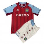 Maglia Aston Villa Home Bambino 2021 2022 Maglia Aston Villa Home Bambino 2021 2022