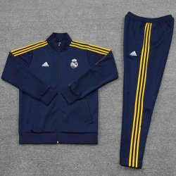 Giacca Real Madrid 2021 2022 Blu Giallo Giacca Real Madrid 2021 2022 Blu Giallo