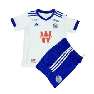 Maglia Estrasburgo Away Bambino 2020 2021 Bianco