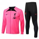 Giacca Liverpool 2023 Rosa Nero Giacca Liverpool 2023 Rosa Nero
