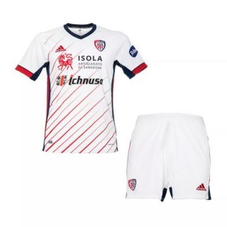 Maglia Cagliari Away Bambino 2020 2021 Bianco