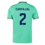 Maglia Real Madrid NO.2 Carvajal Terza 2019 2020 Verde