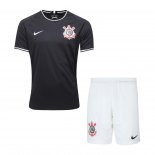 Maglia Corinthians Paulista Away Bambino 2019 2020 Nero