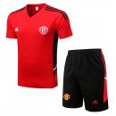 Maglia Formazione Manchester United Set Completo 2022 2023 Rosso