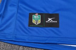 Thailandia Maglia Parramatta Eels Home 2017 2018 Blu