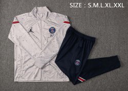 Giacca Paris Saint Germain 2021 2022 Grigio Giacca Paris Saint Germain 2021 2022 Grigio