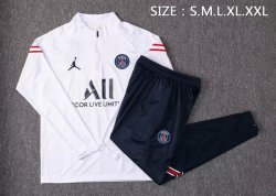 Giacca Paris Saint Germain 2021 2022 Bianco Nero Giacca Paris Saint Germain 2021 2022 Bianco Nero