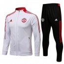 Giacca Manchester United 2022 Bianco Nero Rosso Giacca Manchester United 2022 Bianco Nero Rosso