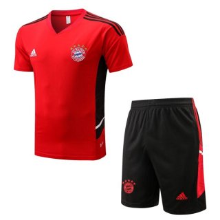 Maglia Formazione Bayern Monaco Set Completo 2022 2023 Rosso