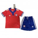 Maglia Cile Home Bambino 2022 Rosso Maglia Cile Home Bambino 2022 Rosso